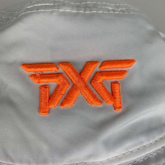 PXG New Era Neon Orange Unstructured Bucket Hat White S/M - Picture 5 of 9